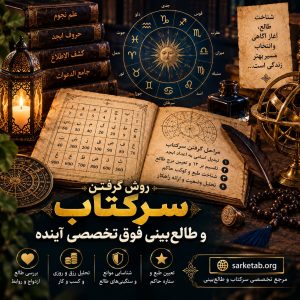 روش گرفتن سرکتاب